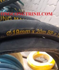 ống cao su bố vải phi 19