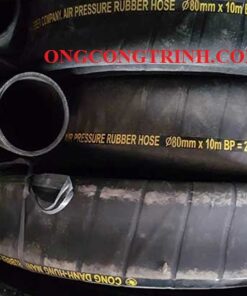 ống cao su bố vải phi 80