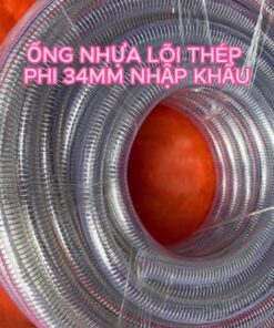 ống nhựa mềm lõi thép phi 34
