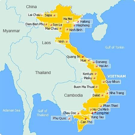 bản đồ Việt Nam
