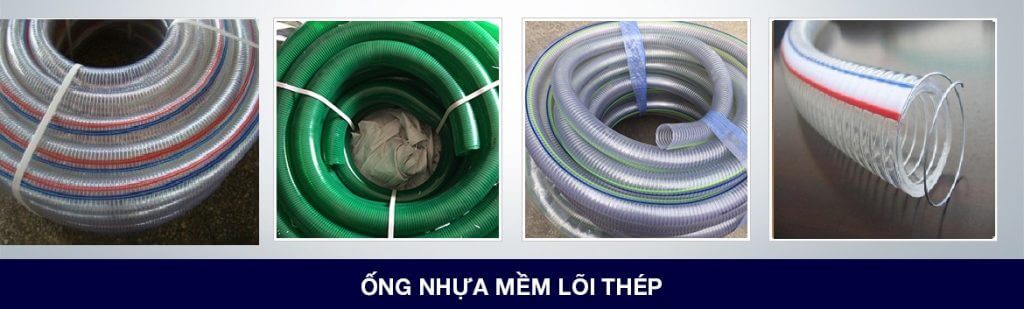 ống nhựa mềm lõi thép