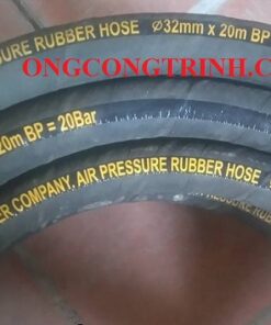 ống cao su bố vải phi 32