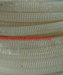 ống gân nhựa trắng