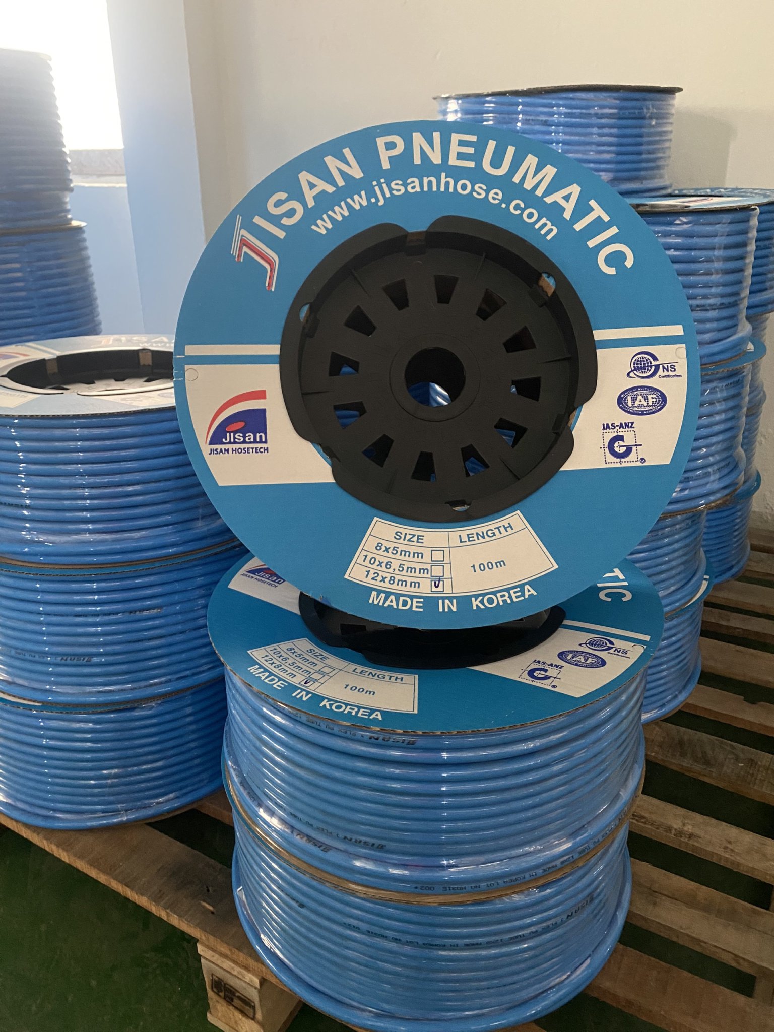 dây hơi jisan hàn quốc
