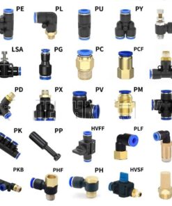 Đầu nối hơi Y3 chuyển đổi PW6-4 PW8-6 PW10-8 PEG12-10
