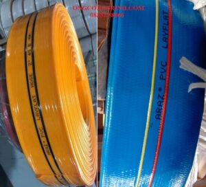 ống bơm nước vải bạt phi 60